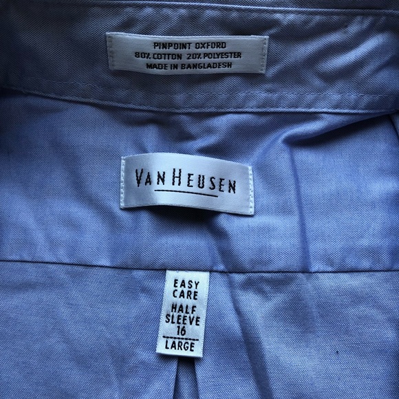 Men’s Short Sleeve Button Down Shirt. Size L - Picture 2 of 4